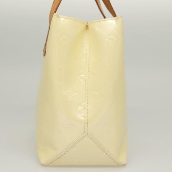 LOUIS VUITTON Monogram Vernis Reade PM Hand Bag Perle M91336 - Picture 4 of 12